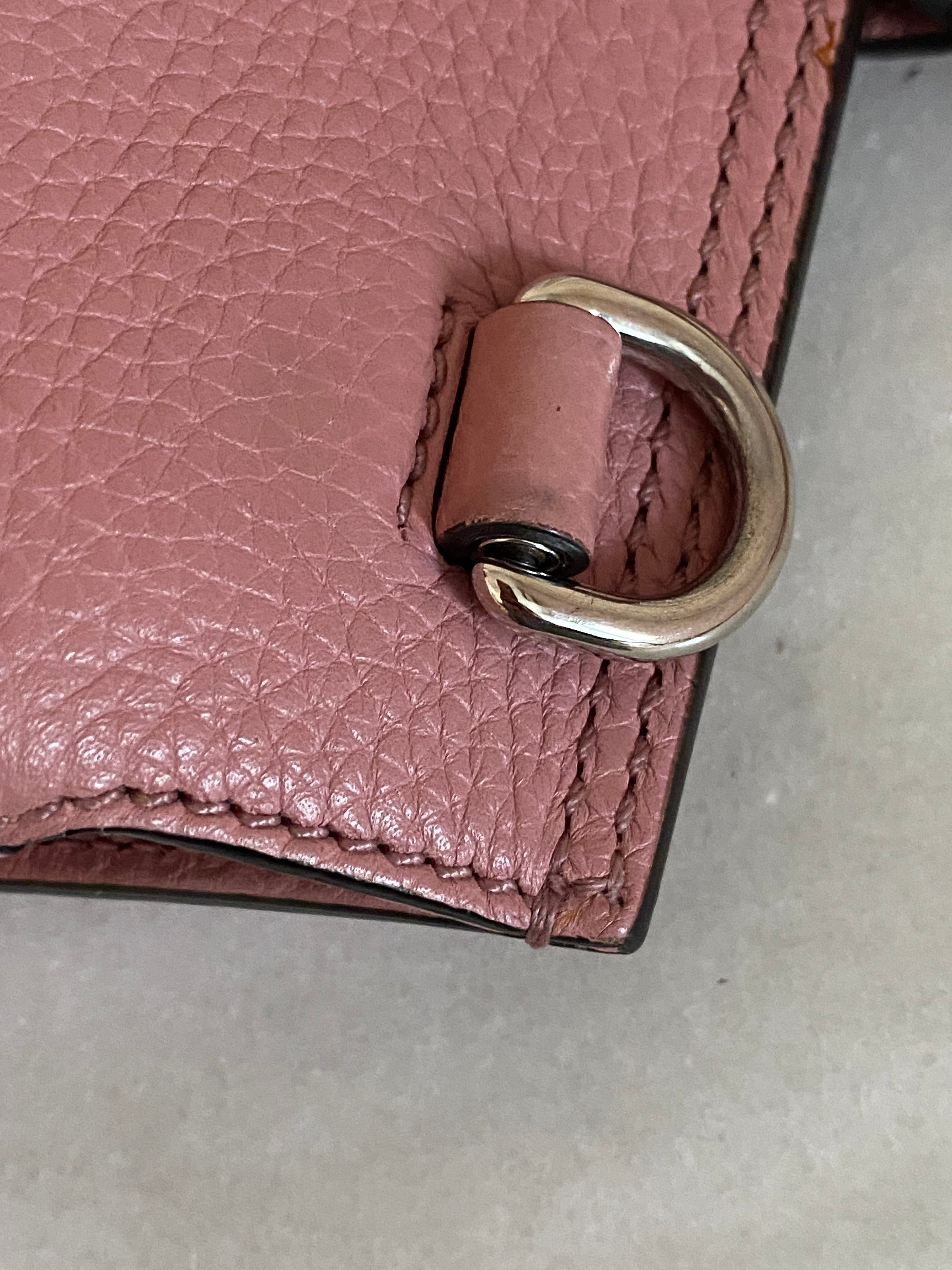 Gucci Pink Bamboo Daily Tote Bag