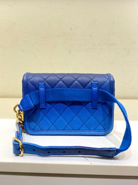 Chanel Blue On The Sea Belt Bag