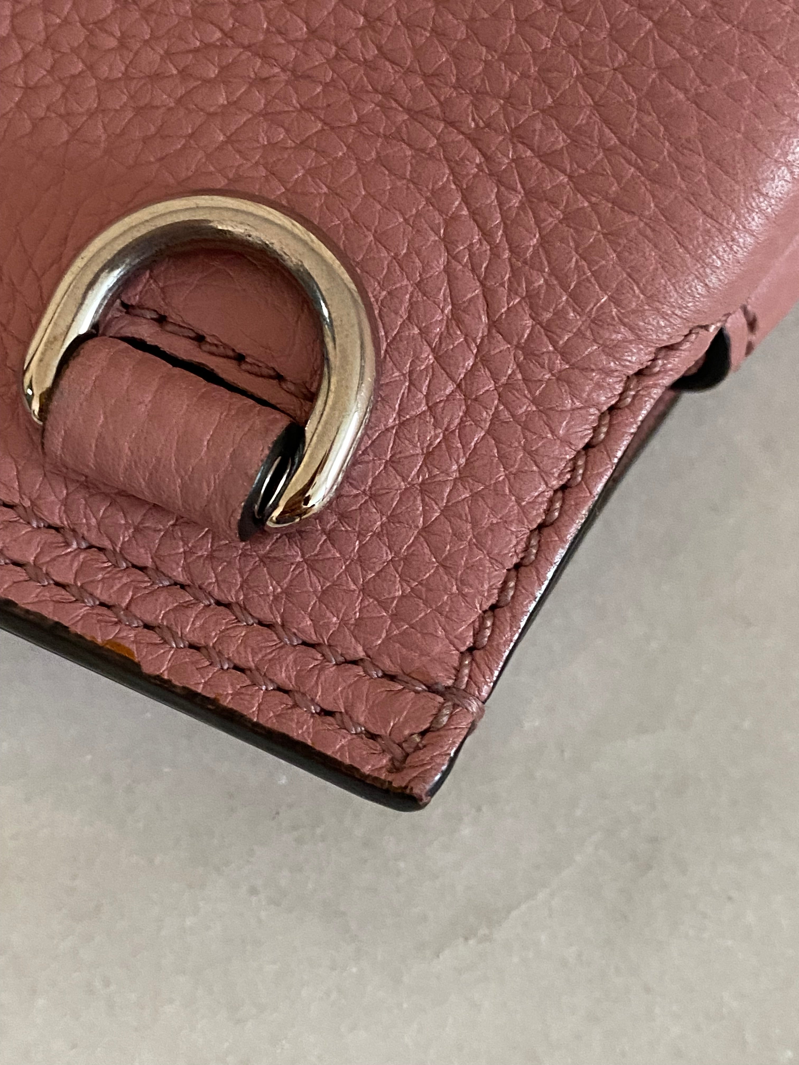 Gucci Pink Bamboo Daily Tote Bag