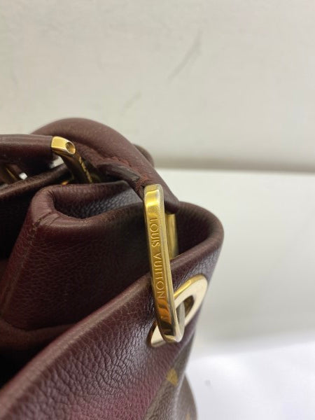 Louis Vuitton Monogram Burgundy Olympe MM Bag