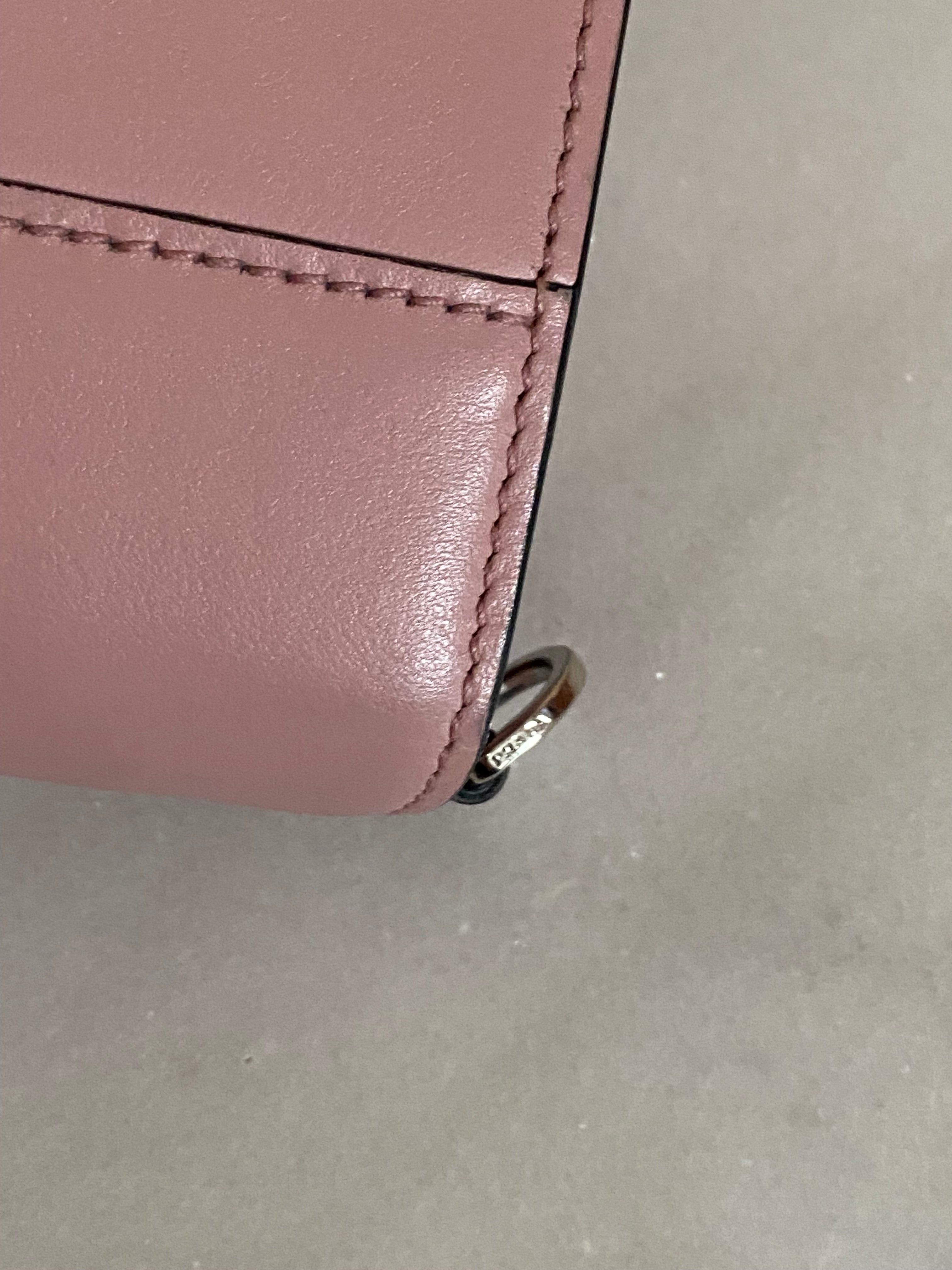 Prada Pink City Calf Plex Crossbody Bag