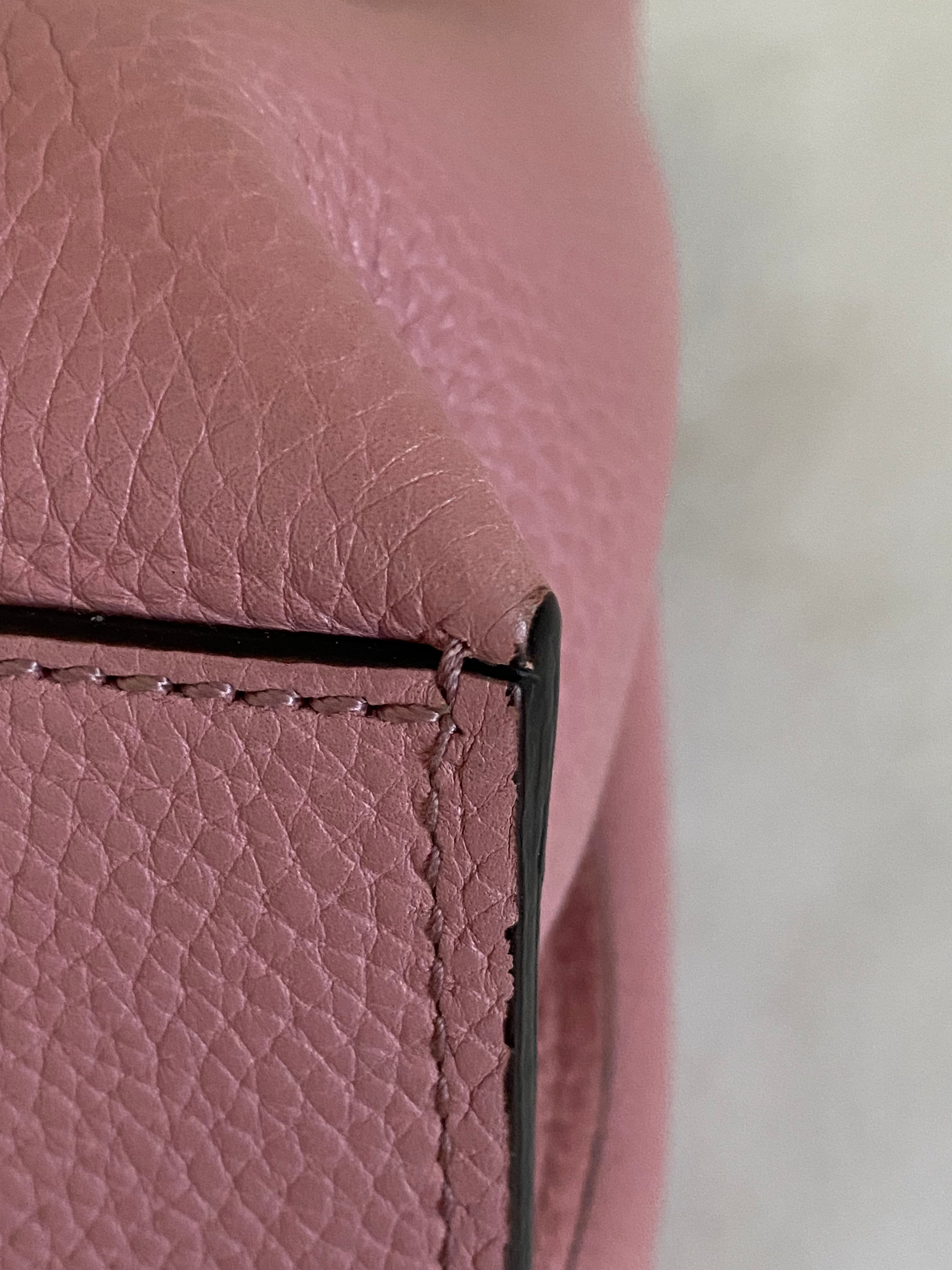 Gucci Pink Bamboo Daily Tote Bag