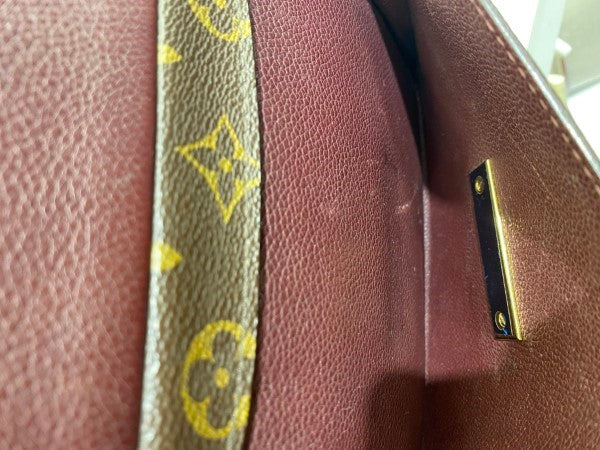 Louis Vuitton Monogram Burgundy Olympe MM Bag