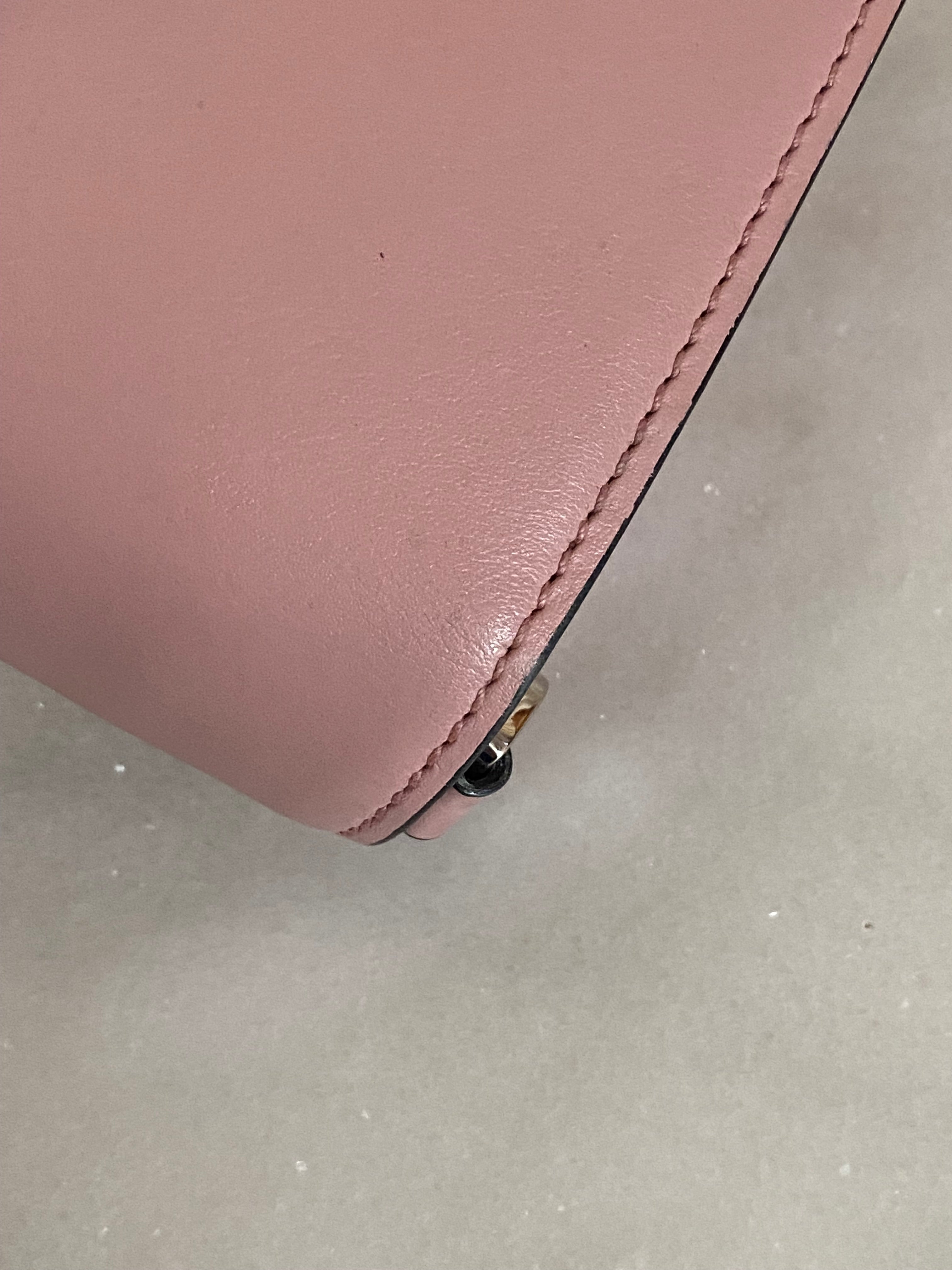 Prada Pink City Calf Plex Crossbody Bag