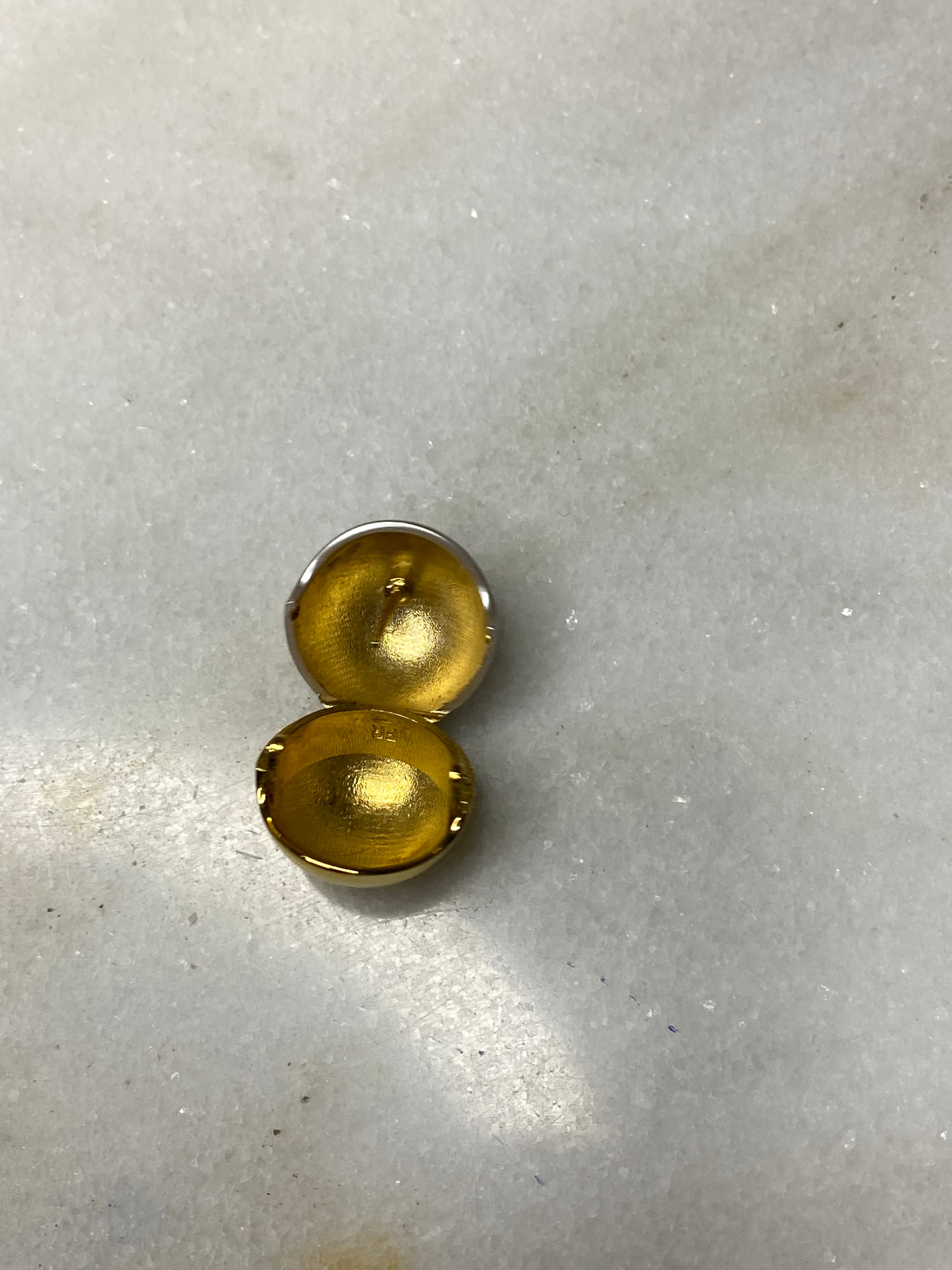 Louis Vuitton Gold Planet Earring