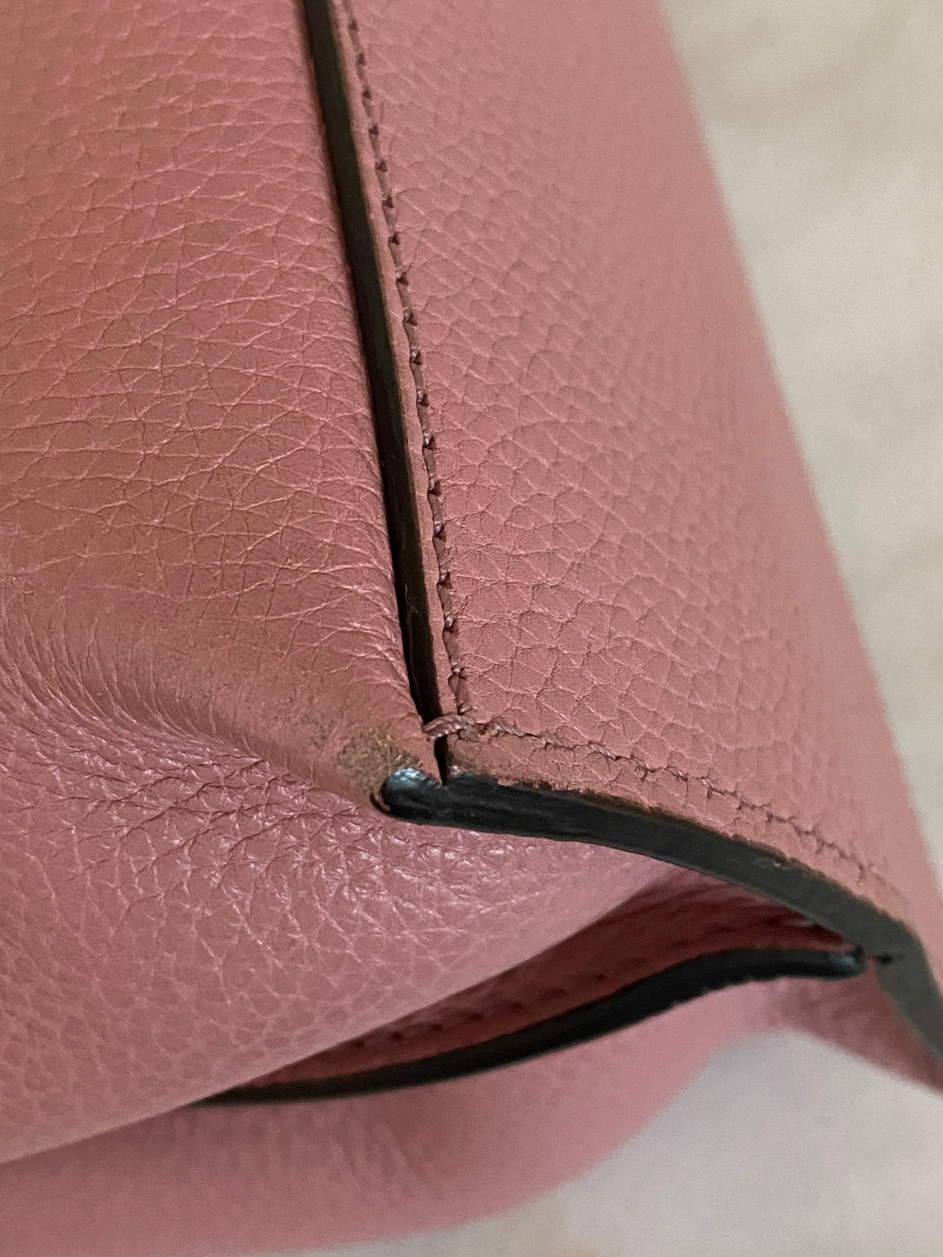 Gucci Pink Bamboo Daily Tote Bag