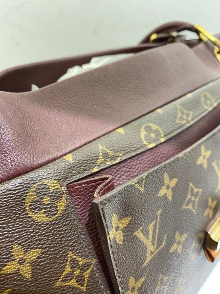 Louis Vuitton Monogram Burgundy Olympe MM Bag