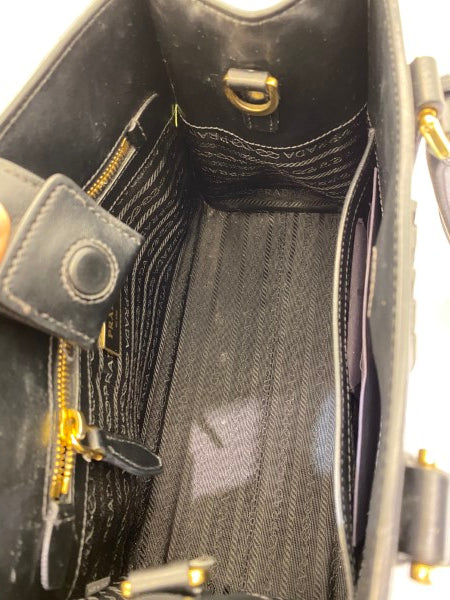 Prada Black Top Handle Bag