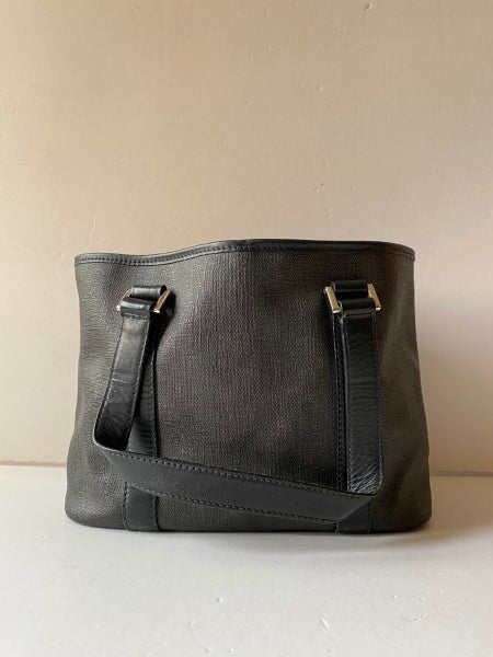 Bvlgari Black Top Handle Bag