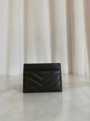 YSL Green Card Holder