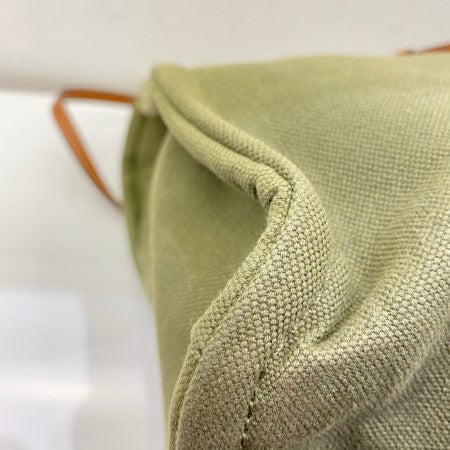 Celine Green Tote Square Cabas Bag