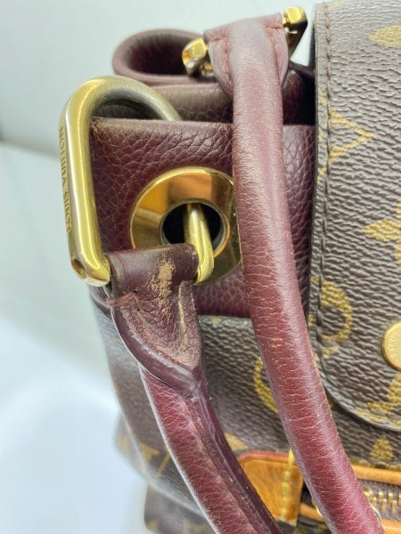 Louis Vuitton Monogram Burgundy Olympe MM Bag