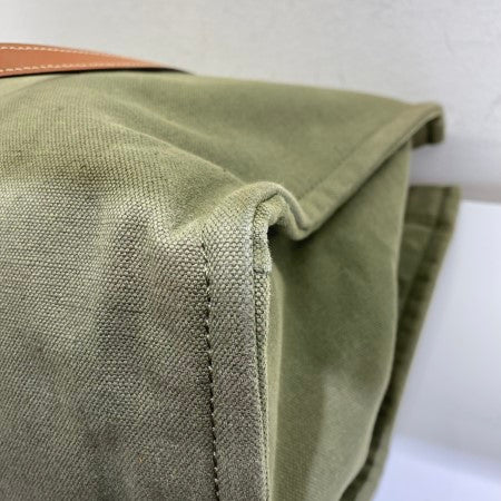 Celine Green Tote Square Cabas Bag