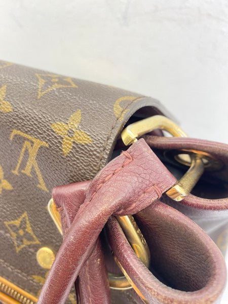 Louis Vuitton Monogram Burgundy Olympe MM Bag