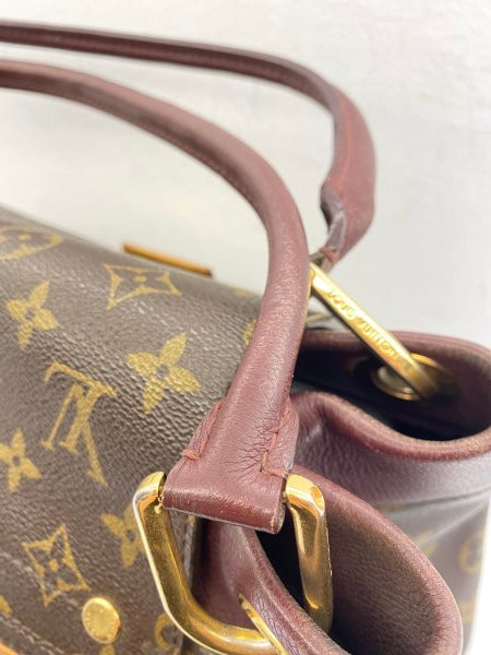 Louis Vuitton Monogram Burgundy Olympe MM Bag