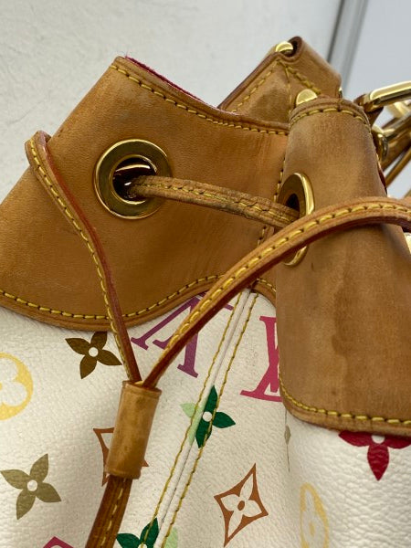 Louis Vuitton White Multicolor Monogram Ursula Bag