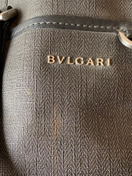 Bvlgari Black Top Handle Bag