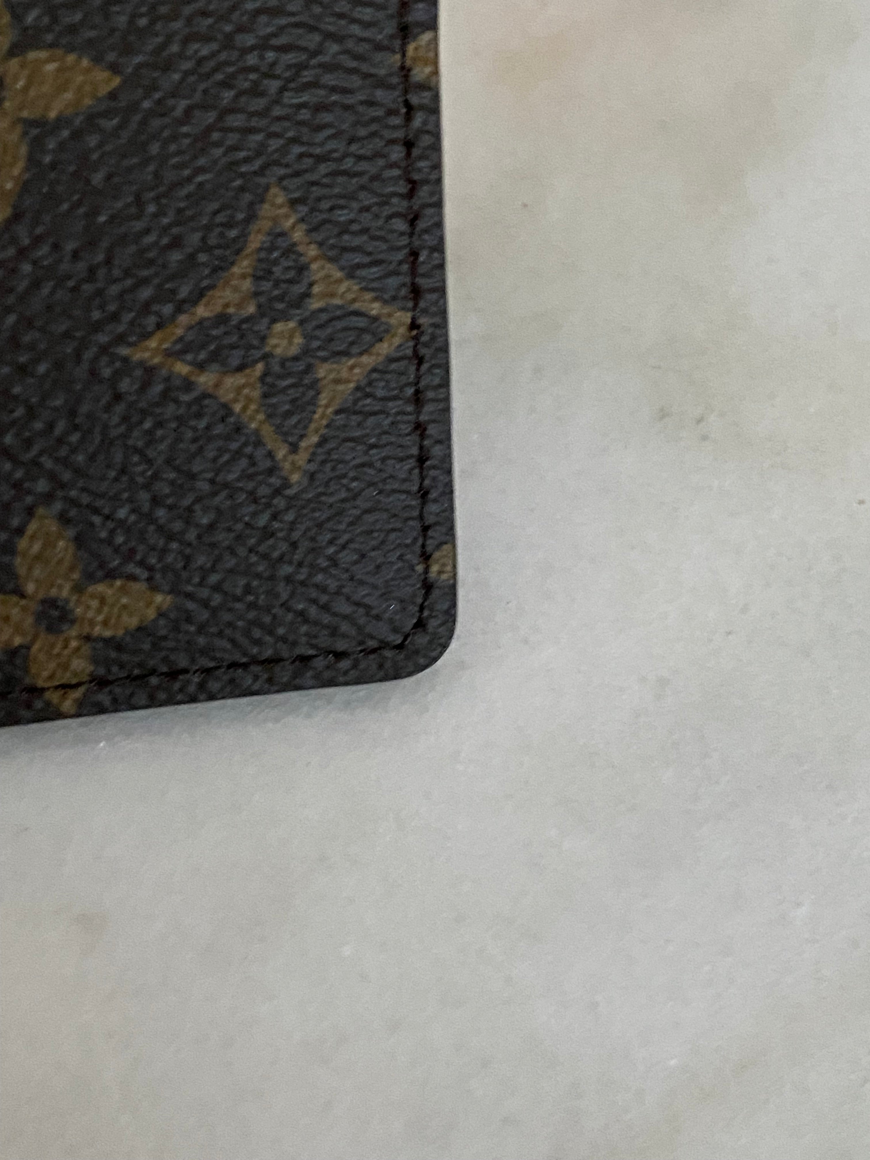 Louis Vuitton Monogram Red Card Holder