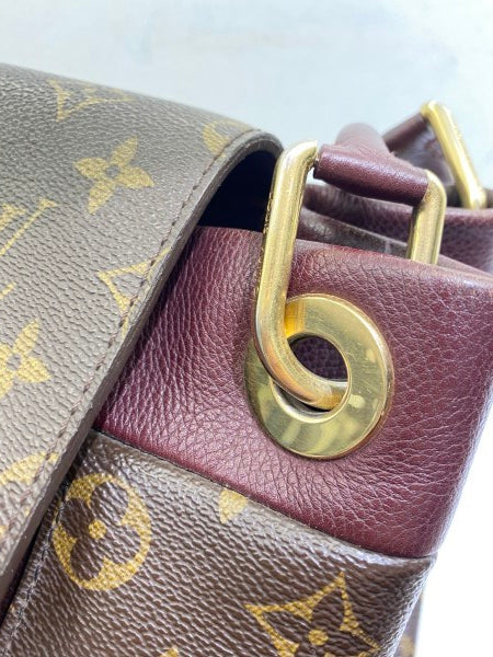 Louis Vuitton Monogram Burgundy Olympe MM Bag