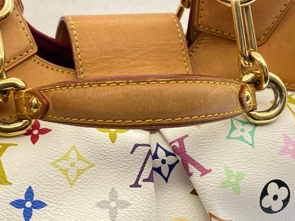 Louis Vuitton White Multicolor Monogram Ursula Bag