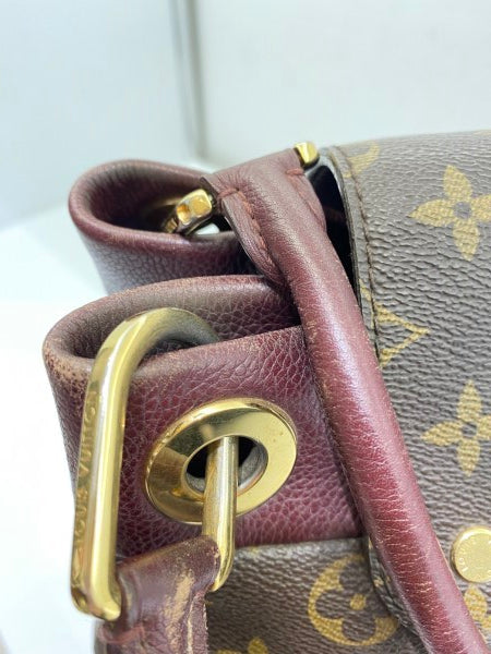 Louis Vuitton Monogram Burgundy Olympe MM Bag