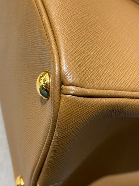 Prada Brown Lux Galleria Large Tote Bag