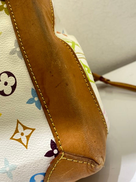 Louis Vuitton White Multicolor Monogram Ursula Bag