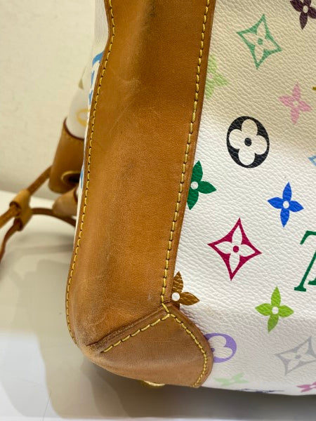 Louis Vuitton White Multicolor Monogram Ursula Bag