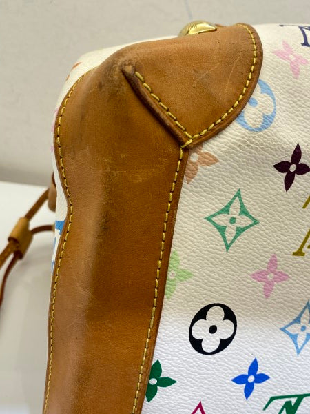 Louis Vuitton White Multicolor Monogram Ursula Bag