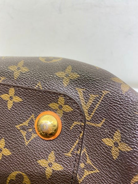 Louis Vuitton Monogram Burgundy Olympe MM Bag