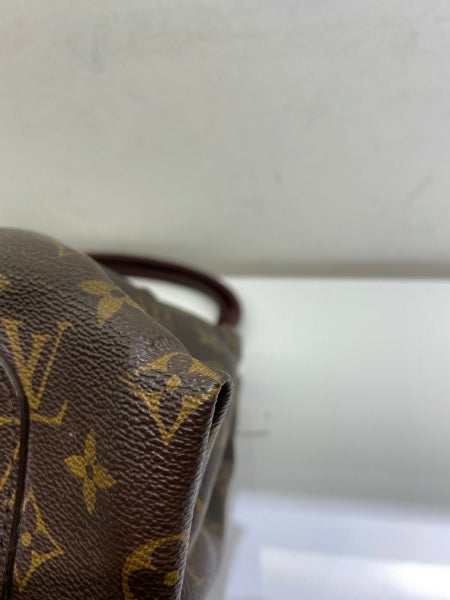 Louis Vuitton Monogram Burgundy Olympe MM Bag