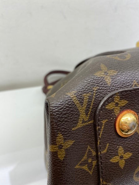 Louis Vuitton Monogram Burgundy Olympe MM Bag