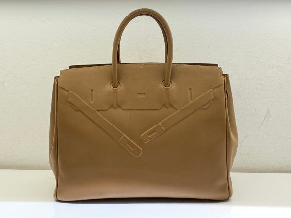 Hermes Beige Shadow L.E Birkin 35 Bag