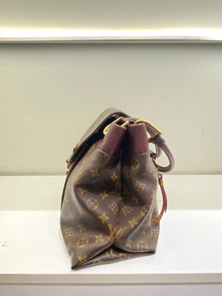 Louis Vuitton Monogram Burgundy Olympe MM Bag