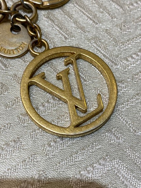 Louis Vuitton Gold Circle Bag Charm