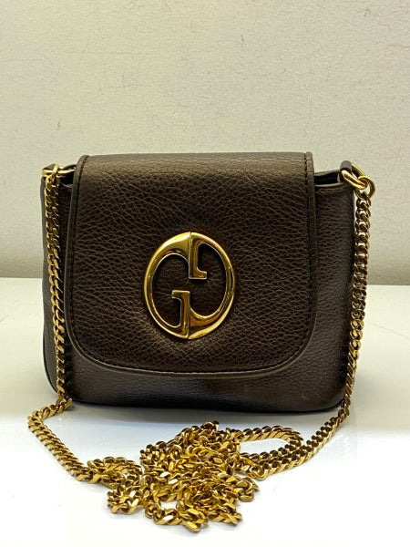 Gucci Brown 1973 Mini Crossbody Bag