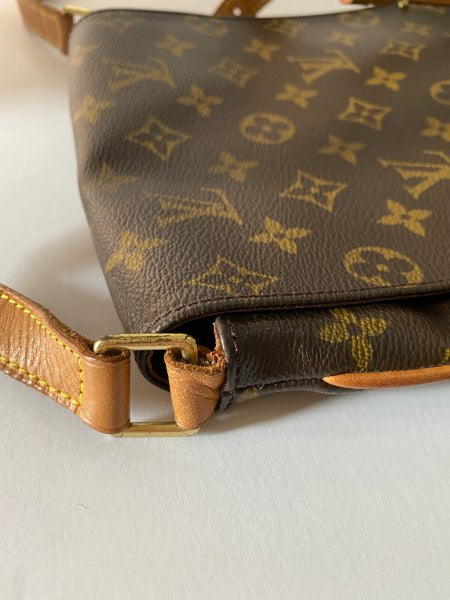 Louis Vuitton Brown Monogram Musette Crossbody Bag