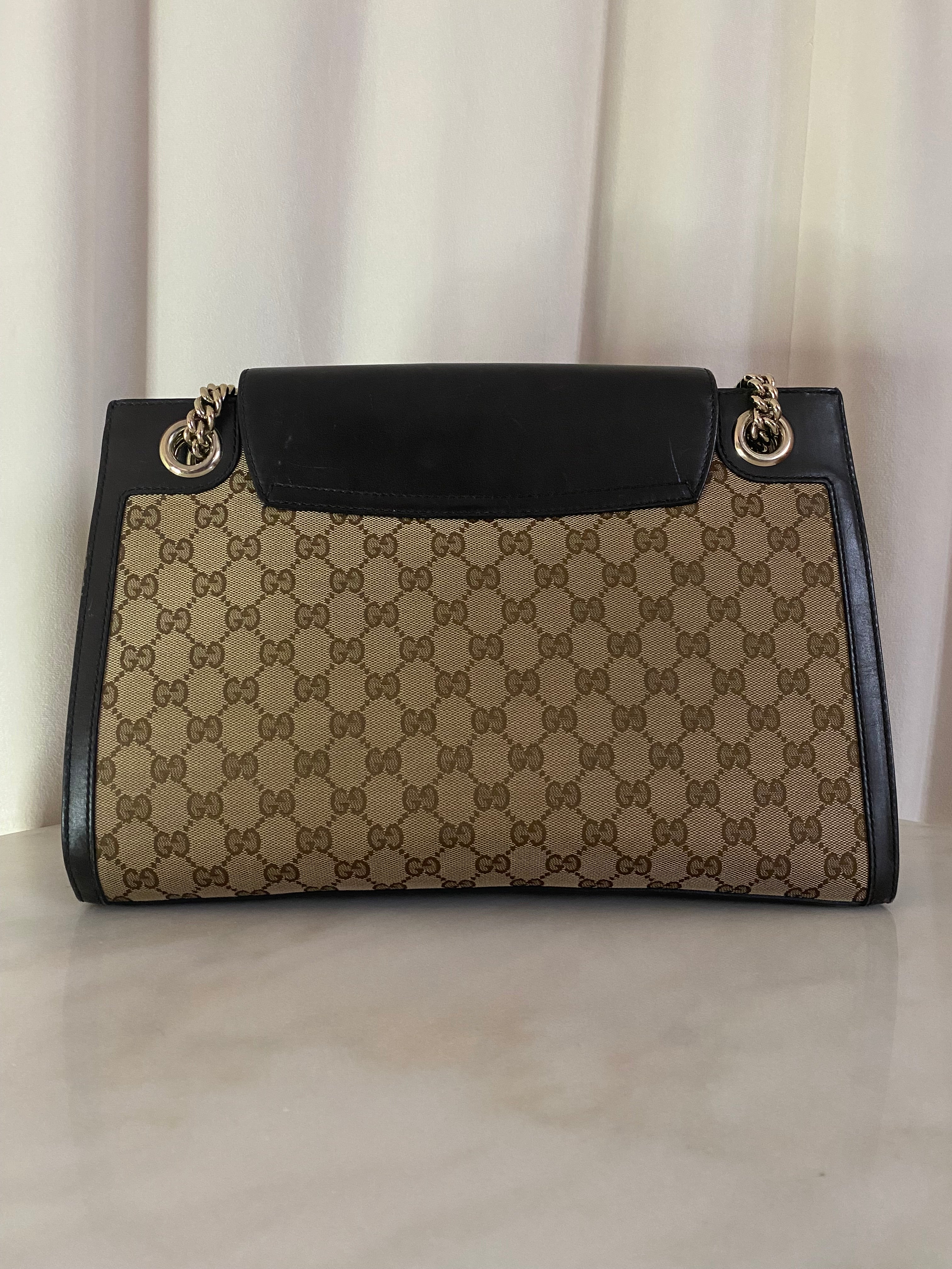 Gucci  Brown Large Emily Chain Shoulder Bag