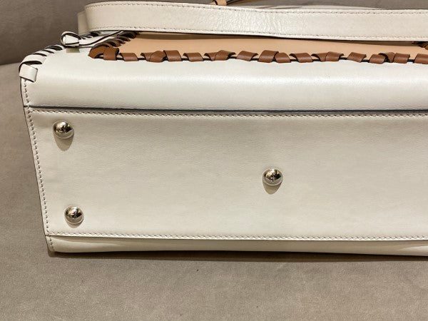 Fendi White Runway Small Bag