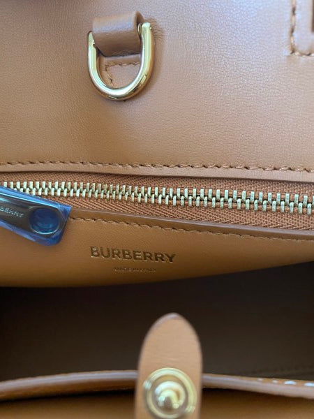 Burberry Brown TB Warm Russet Mini Bag