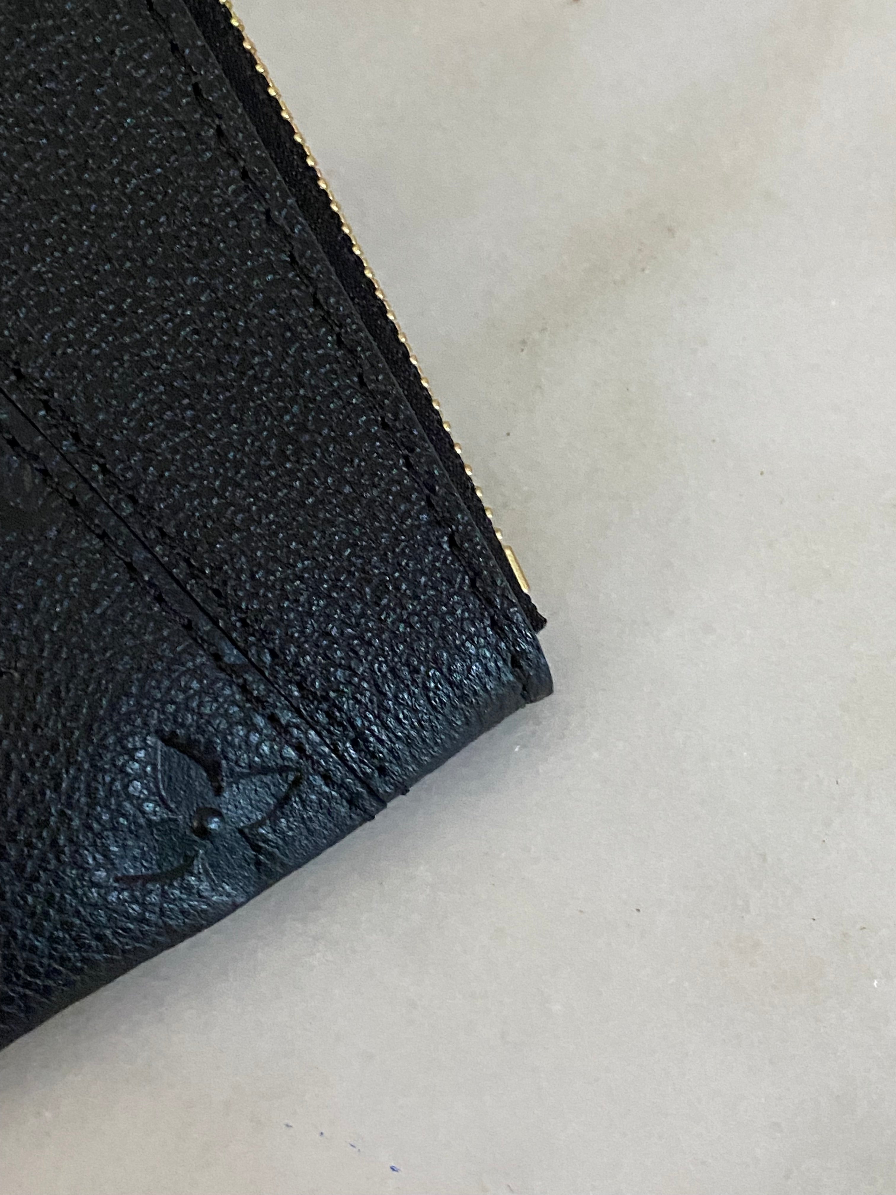 Louis Vuitton Black Empreinte Daily Pouch