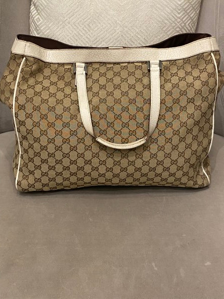 Gucci Bicolor GG Tote Large Bag