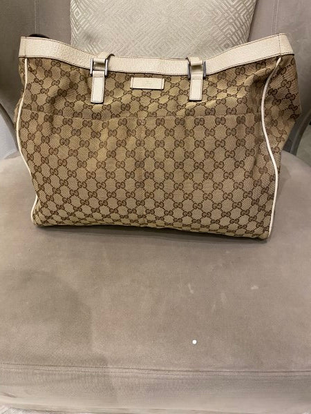 Gucci Bicolor GG Tote Large Bag