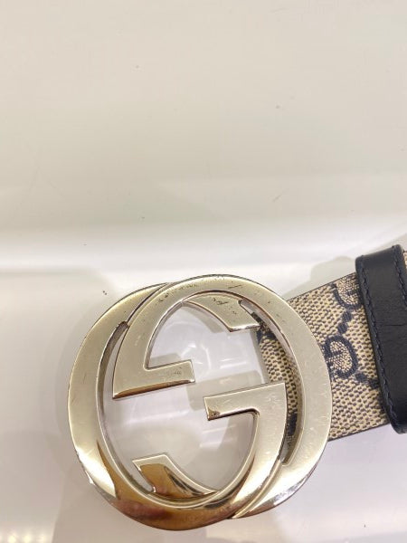 Gucci Ebony GG Belt 40