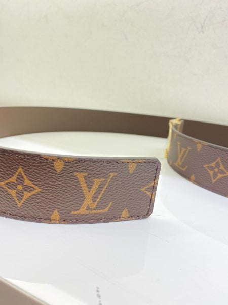 Louis Vuitton Brown Monogram Belt 44