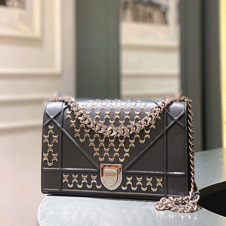 Christian Dior Black Diorama L.E Medium Bag