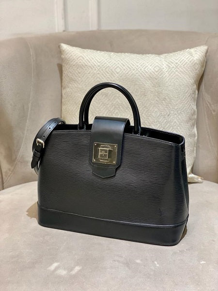 Louis Vuitton Black Mirabeau Tote Bag