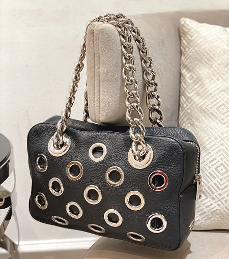 Prada Black Art Holes Bag