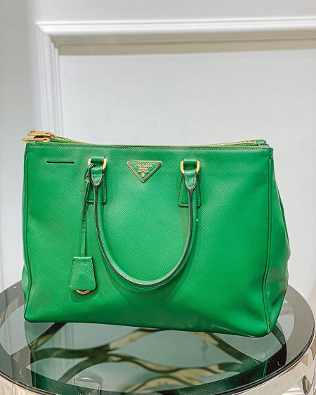 Prada Green Lux Galleria Bag