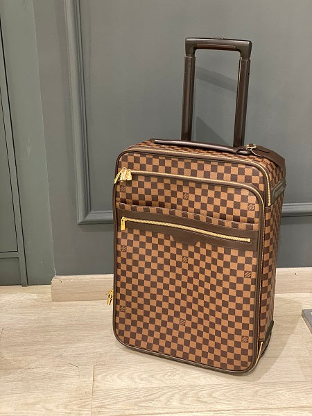 Louis Vuitton Damier Ebene Rolling Travel Bag